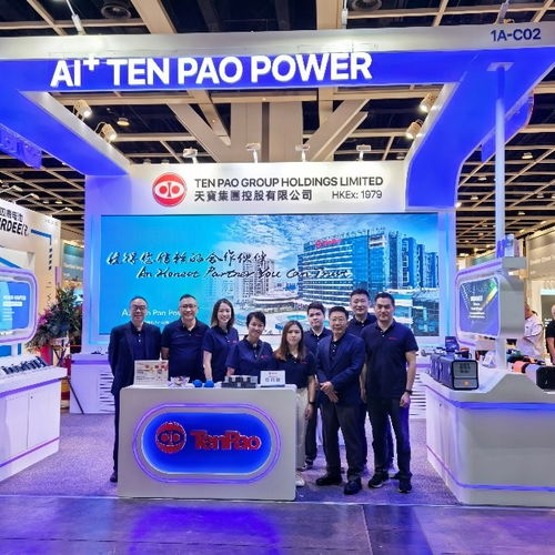 天寶集團亮相香港電子產品展 AI人形機器人智能充電與新能源產品引領未來